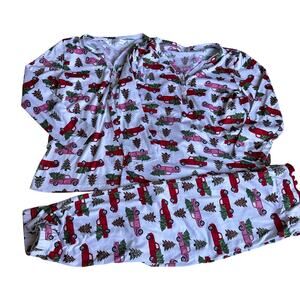 Royal Standard Christmas Pajama Set - Girls Large 10/12